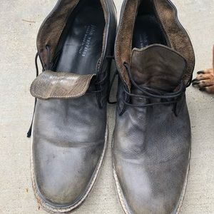 John Varvatos Chukka Boots Hand Made in Italy Punk